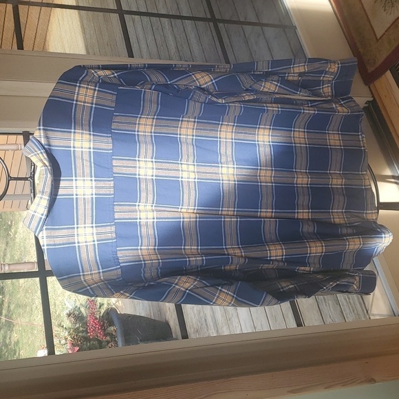 Columbia Flannel Plaid Pocketed‎ Casual Button Down Sz. M Shirt - Picture 4 of 13